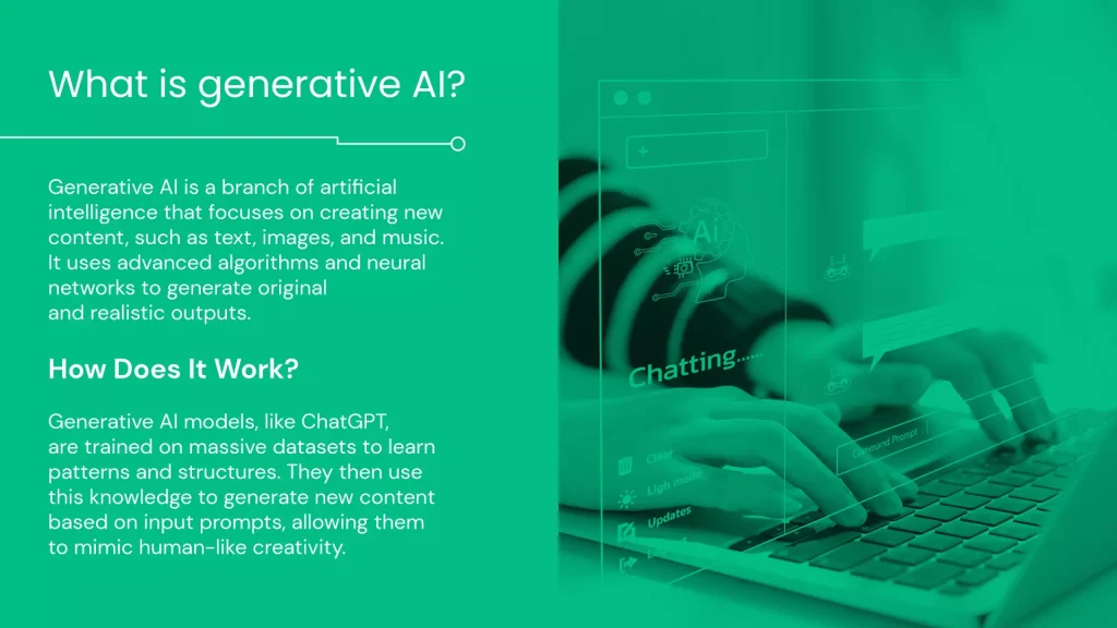 What is generative AI